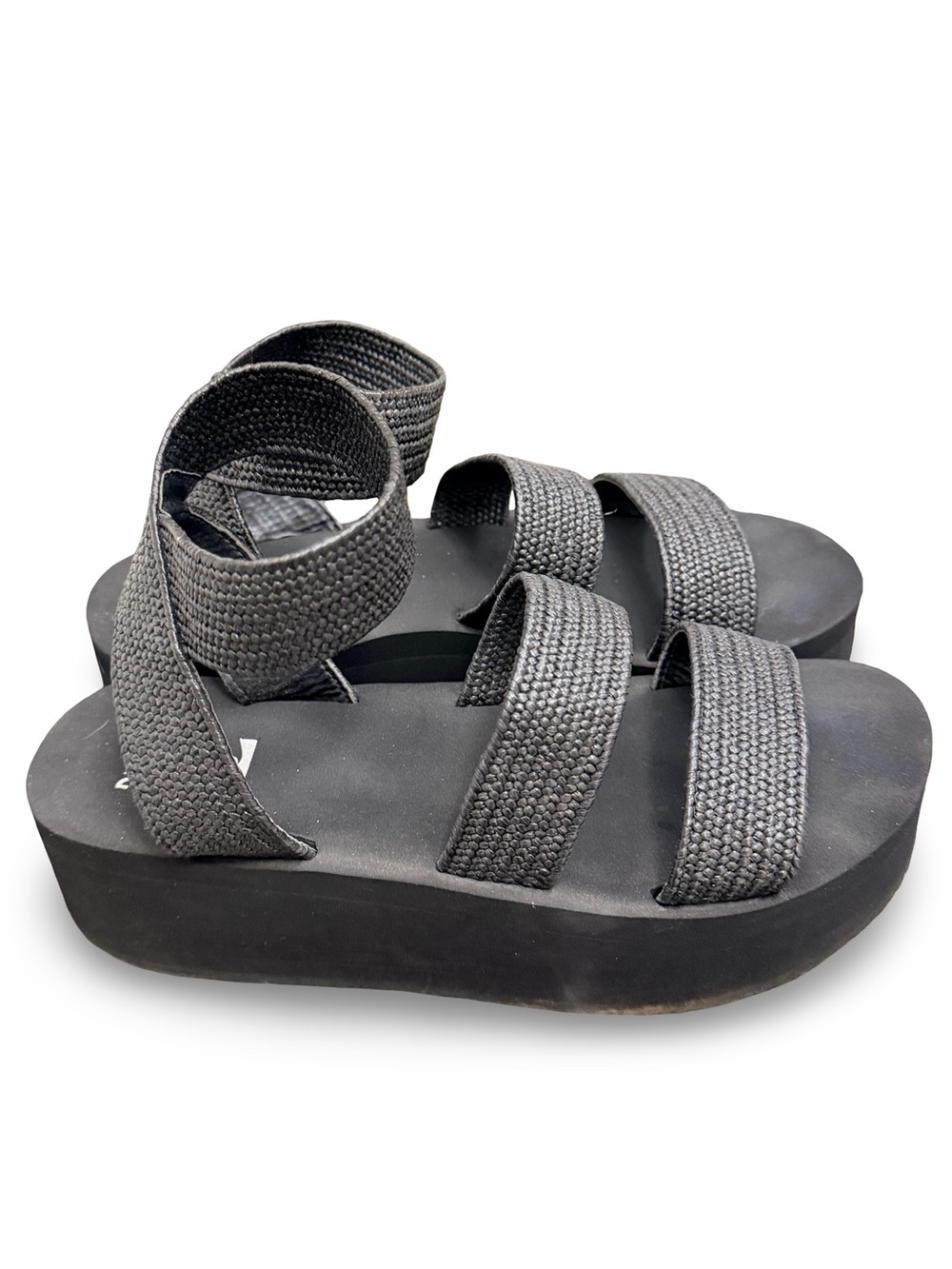 Billabong Women's Black Foreshore Sandals Size 8 - Picture 4 of 5